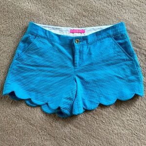 Lily Pulitzer Turquoise Shorts Size 4